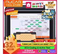 THINKCAR THINKSCAN 689BT PRO Strumento Diagnostico AI con Mappatura Topologica, Protocollo J2534, 35 Funzioni di Reset, Aggiornamenti Gratuiti a Vita, Scanner Thinkcar