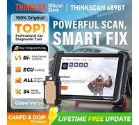 THINKCAR THINKSCAN 689BT Programmazione chiave Strumento diagnostico automobilistico Scanner obd2 bidirezionale Codifica ECU CANFD DOIP 34 Reset