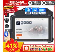 THINKCAR THINKSCAN 689BT Scanner OBD2 CANFD DOIP Diagnosi di tutti i sistemi Attuazione di codifica ECU Bidirezionale a vita libera 4 + 64 GB