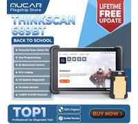 THINKCAR THINKSCAN 689BT Strumento Diagnostico Automobilistico con Programmazione Chiavi IMMO, Test Attivo, Scanner OBD2, Codifica ECU, CANFD, DOIP, 34 Funzioni di Reset