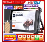 THINKCAR THINKSCAN 689BT Strumento diagnostico per auto OBD2 CAN-FD DOIP Sistema completo 34 Ripristino Test d'azione Aggiornamento gratuito a vita Scanner automatico