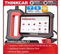 THINKCAR THINKSCAN Plus S7/S4/S6 Strumento diagnostico OBD2 Lettore di codici automatici OBD 2 Scanner automobilistico Aggiornamento gratuito a vita