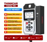THINKCAR VENU 90 TPMS Strumenti diagnostici per la pressione dei pneumatici per auto Attivano la programmazione Rapprendisci i sensori per il lettore di codici automatici 315 MHz/433 MHz