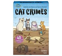 ThinkFun - 76366 - Cat Crimes - Das flauschige und freche Kombinations- und Deduktionsspiel mit Katzen. Finden den Übeltäter!: Kombiniere Die Hinweise und finde den Übeltäter!