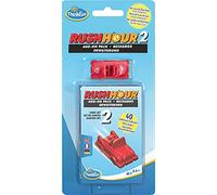 ThinkFun - 76451 - Rush Hour 2 - Espansione per l'originale Rush Hour. Un componente aggiuntivo con nuove sfide per ragazzi e ragazze dagli 8 anni in su, rosso