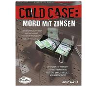 ThinkFun - 76486 - Cold Case: omicidio con interessi. Il crimine in casa Propria. Chi Trova l'assassino? Un Gioco Puzzle per Uno o nel Gruppo dai 14 Anni, [Brown, Grey, Silver]