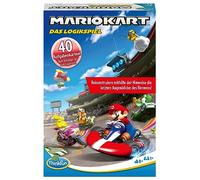 ThinkFun- Mario Mariokart Gioco di Combinazione e deduzione. Scopri Chi Vince la Gara Attraverso la logica, Small, 76536