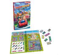 ThinkFun - 76544 - Rush Hour World Tour - Das magnetische Reise-Knobelspiel. Per