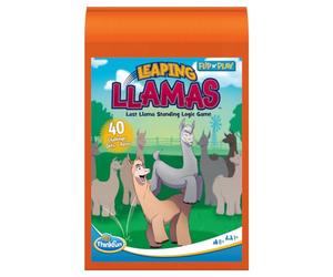 ThinkFun 76545 - Flip N' Play Leaping Llamas - Il Gioco di logica, per Bambini e Adulti a Partire dagli 8 Anni in su, 1 Giocatore