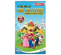 ThinkFun Coin Collectors Magnetico Perfetto per Il Viaggio e Come Regalo. Un Gioco di logica Non Solo per i Fan di Super Mario, Multicolore, 76547