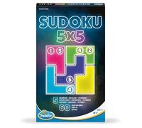 ThinkFun 76634-Sudoku 5x5-Il Gioco Magnetico Perfetto per Il Viaggio e Come Regalo, 76634