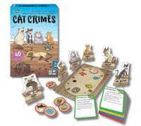 ThinkFun - Cat Crimes, Gioco di logica 8+ anni, rompicapo da completare