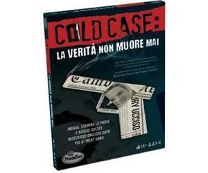 ThinkFun - Cold Case 1: La Verità Non Muore Mai, Gioco di Logica e Indagine per Adulti, 1-4 Giocatori, Età 14+ Anni