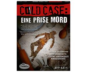 ThinkFun Cold Case: A pinch of murder - gioco di puzzle per bambini dai 14 anni in su
