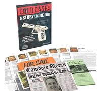 Thinkfun Cold Case Files - A Story To Die For - Murder Mystery Game for Adults a