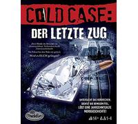 ThinkFun Cold Case-76534: L'Ultimo Treno. Il crimine nella Propria casa. Cosa Succede Un Gioco di indovinelli per Uno o in Gruppo a Partire dai 14 Anni, Colore Bianco, 76534