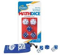 ThinkFun Math Dice un gioco divertente che insegna le abilit di matematica mentale ai bambini dagli 8 anni in su.
