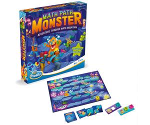 ThinkFun Math Path Monster: The Cooperative Board Game Using Math and Fun to Win