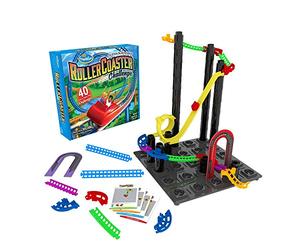 ThinkFun Roller Coaster Challenge - Gioco di costruzione cervello e logica - Giocattoli STEM per ragazzi e ragazze dai 6 anni in su - Regali per bambini