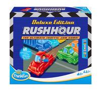 ThinkFun - Rush Hour Deluxe, Gioco da Tavolo per Tutta la Famiglia, 1+ Giocatori, Idea Regalo per Bambini e Ragazzi 8+ Anni, Edizione in Italiano