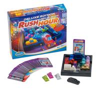 ThinkFun Rush Hour Deluxe - Il gioco di logica per giocatori | Affronta 120 sfide del traffico con la limousine in edizione da collezione e il de