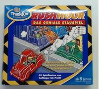 ThinkFun Rush Hour® - Il fantastico gioco di ingorghi stradali. Gioco di logica di Thinkfun per bambini e adulti dagli 8 anni in su. Include 10 attività aggiuntive, edizione speciale Amazon