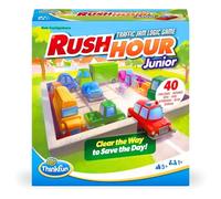 ThinkFun - Rush Hour Junior, Gioco di Logica con 40 Sfide, 5+ Anni | Rush Hour Junior con 40 sfide: muovi i veicoli e libera il camion dei gelati. Gioco di logica per bambini dai 5 anni.