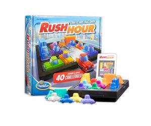ThinkFun Rush Hour Traffic Jam Logic Game - Engaging STEM Toy for Kids Age 8 and