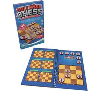 thinkfun scacchi solitari - gioco da viaggio magnetico