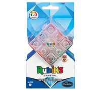 ThinkFun-ThinkFun-76473-Rubik's Crystal-Il cubo Trasparente di Rubik's, Un Pezzo da Collezione e Gioco di Pensiero per Adulti e Bambini a Partire dagli 8 Anni, Colore Bianco, 76473