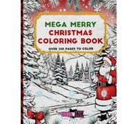 Thinkin Ink Studio Mega Merry Christmas Coloring Book (Tascabile)