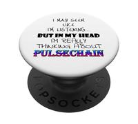Thinking About PulseChain Biggest Crypto Airdrop PulseChain PopSockets PopGrip Adesivo