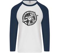 Thinking Di Voi Voodoo Bambola Uomo L/S Baseball T-Shirt