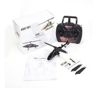 Thinkizen Elicottero RC per adulti, F150BL V3 Mini Air-wolf Aircraft, 2.4G 5CH Flybarless Micro RC elicottero aereo con luci a LED, micro aereo regalo, RTF