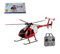 Thinkizen MD500 C189 Little Bird RC Helicopter, 1:28 2.4G 4CH Flybarless elicottero militare RC Aircraft con doppio motore brushless, acrobazie one-chiave e tenuta di altitudine, regalo aereo per
