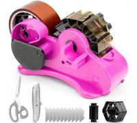 THINKLEARN - Dispenser per nastro termico a sublimazione, con nucleo da 2,5 cm e 7,6 cm, pezzi pretagliati da 3,6 cm, set di dispenser per nastro termico da scrivania per lavori artigianali