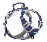 ThinkPet Pettorina Cane Grande Medio Taglia Piccola, No-Pull Pettorina h Cane Regolabile con 2 Ganci in Metallo, Imbracatura Riflettente Morbida, Pettorina Cane Nylon Anti-Tiro antifuga