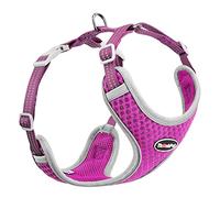 ThinkPet Pettorina per Cani, Pettorina Confortevole e Traspirante per Pettorina per Cani Riflettente Regolabile, Pettorina per Cani Taglia Piccola Media