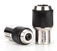 Thinkpro Set di 2 bussole per rubinetto, strumento di estrazione con ganasce regolabili, adatto per rubinetti, alesatori, estrattori di viti