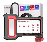 ThinkScan Plus S7 OBD2 Diagnostica Auto, Aggiornamento a Vita | Motore/TCM/ABS/SRS/BCM/AC/IC e 28 Servizi di Reset (5 Opzionali Gratuiti), Compatibile con 94 Marchi Automobilistici
