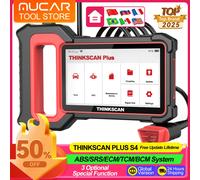 Thinkscan Plus S7 S4 Obd2 Scanner ABS/SRS/ECM/TCM/BCM Sistema con 3 Reset OBD2 Diagnost Scanner Strumenti diagnostici automobilistici 2024