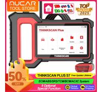 Thinkscan Plus S7/S6/S5/S4 Strumenti diagnostici Diagnosi 7 Sistema 5 Reset Free Lifetime Autotools Car Obd2 Scanner Lettore di codici Strumenti