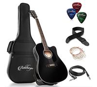 Thinline chitarra elettroacustica a spalla mancante Ashthorpe fullsize pacchetto?Premium Tonewoods