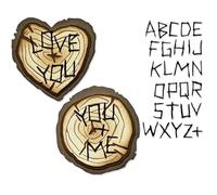 Thinlits Ritaglio di Legno fustelle metalliche per carta Big Shot Sizzix