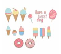 Thinlits Sweet Treats Fustelle metalliche per Big Shot Sizzix