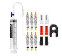 Thinvik 100ml Kit Siringa Tubeless - con Interruttore e Strumento per Rimuovere Il Nucleo della Valvola Presta/Schrader, per Stans No Tubes e Sigillanti Senza Particelle Grossolane
