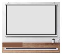 Thinyou 60 pollici 72 pollici 84 pollici 100 pollici 16:9 3D schermo for proiettore montato a parete supporta 4K utilizzato for l'home theater Mo,Antirughe(White GlassF 100inch)