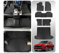 Thinzyou Tappetini compatibili con Hyundai Tucson 2022 2023 Tappetino per bagagliaio Cargo Liner Cargo Mat TPE per tutte le condizioni atmosferiche Copertura posteriore per sedile posteriore Tucson