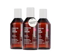Thiocyn Siero per capelli contro la caduta dei capelli donna - accelerare la crescita dei capelli con tiocianato, biotina e riboflavina - cura speciale per la caduta dei capelli * - Vegano (3 x 150