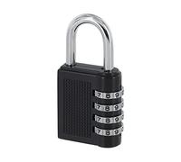 THIRARD 00937900 - Lucchetto compatto da 04 mm a combinazione, finitura nera, lucchetto, a combinazione, facile da usare, chiavi aggiuntive sul modello senza fabbricazione sul numero imposto